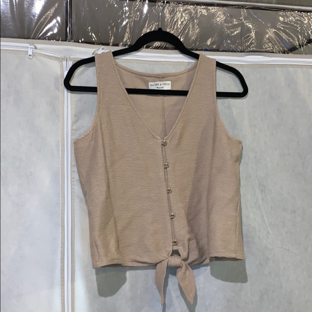 Madewell Tan Tank Top